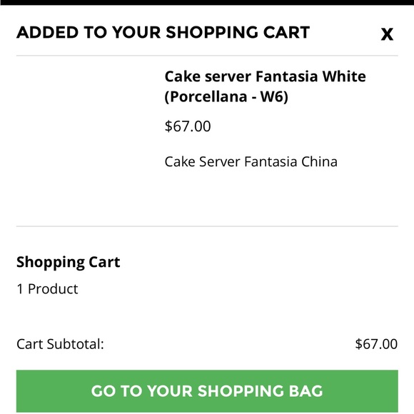 Mepra Fantasia Cake Server in White PORCELLANA - Picture 5 of 5